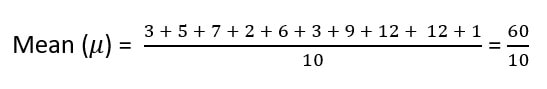 Mean/Variance Calculator