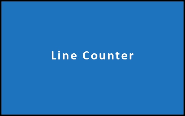 Line Counter - Count Lines Online