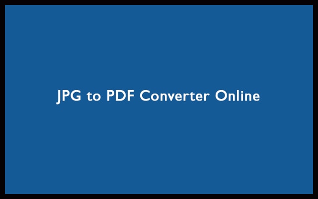 online jpg to pdf converter