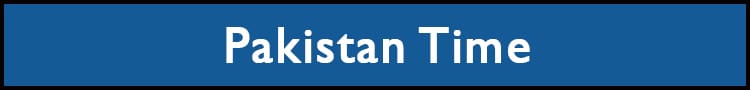 Pakistan Time Now - What time is it in Pakistan Zone?