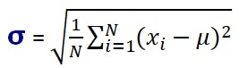 Standard Deviation Formula