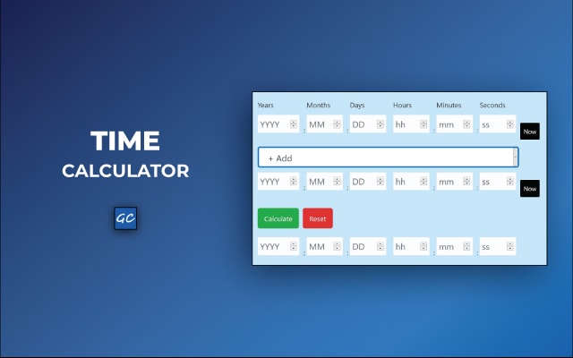 Time Calculator Add Or Subtract Difference And Duration