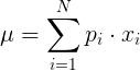 Variable Mean Calculation