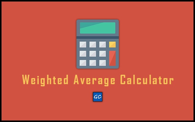 Weighted Average Calculator - Weighted Mean Calculator